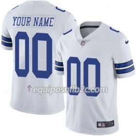Camiseta Hombre NFL Dallas Cowboys Personalizar Nike Blanco